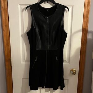 New York & Company Eva Longoria Black Mini Dress